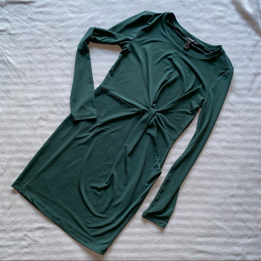 Perfect Holiday Dress - Hunter Green